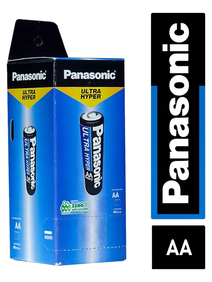 Pilas Panasonic AA x 52 unidades