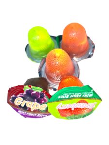 Golosina | Gelatinas frutales x 100 unidades