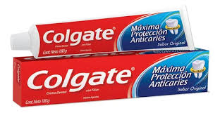 Dentrifico Colgate de 180g x 12 unidades